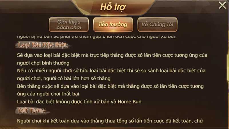 Nhận thưởng cực đã khi chơi game bài mậu binh trực tuyến